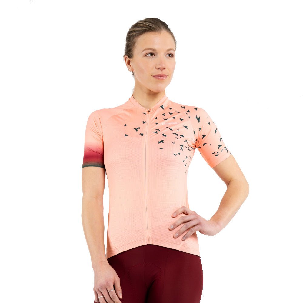 Peppermint Breeze Womens Jersey - Skiis & Biikes