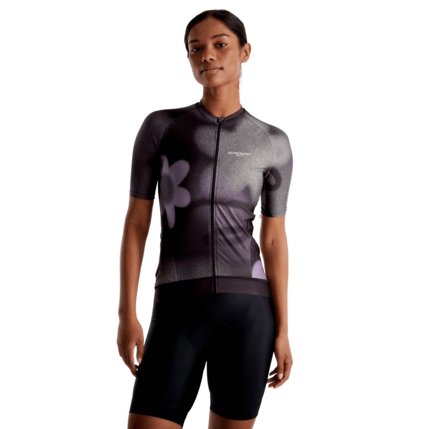 Peppermint Classic Womens Jersey - Skiis & Biikes