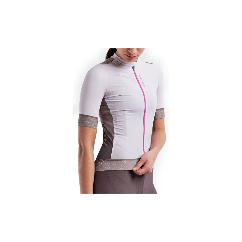Peppermint Gravel Womens Jersey - Skiis & Biikes