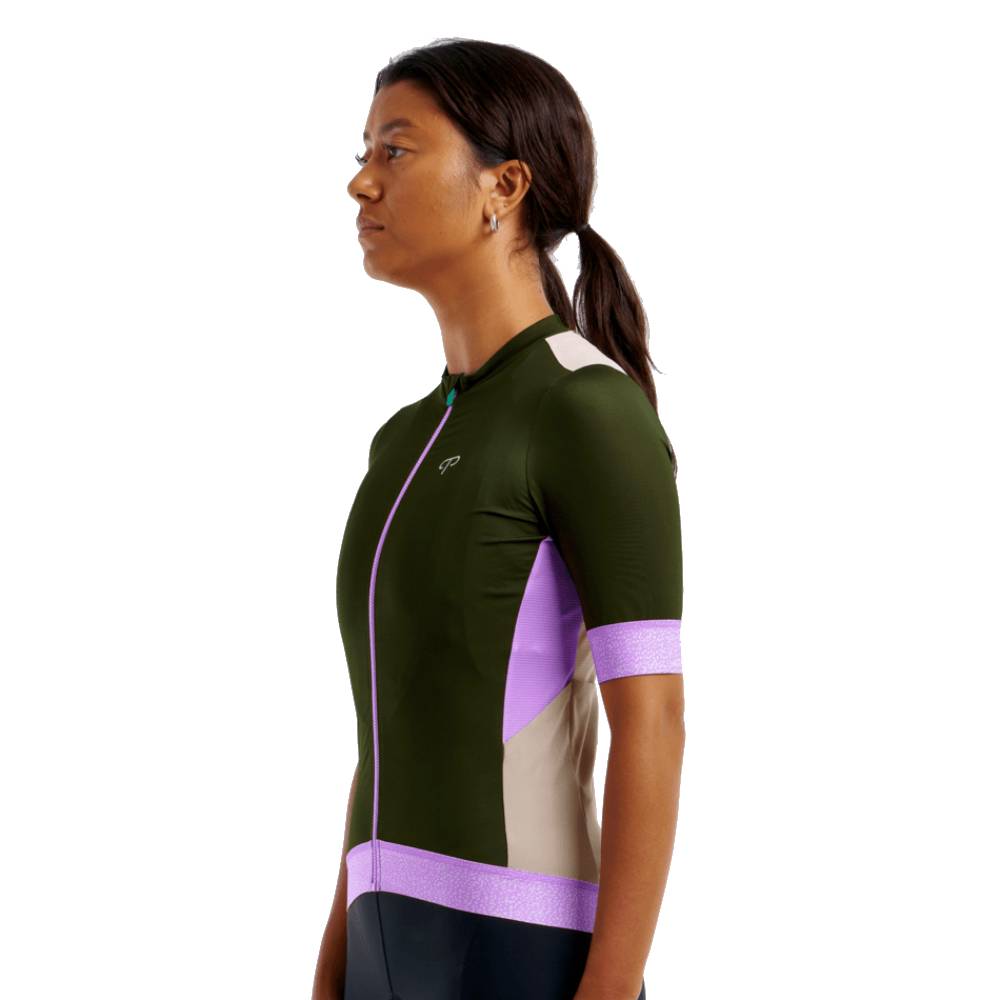 Peppermint Gravel Womens Jersey - Skiis & Biikes