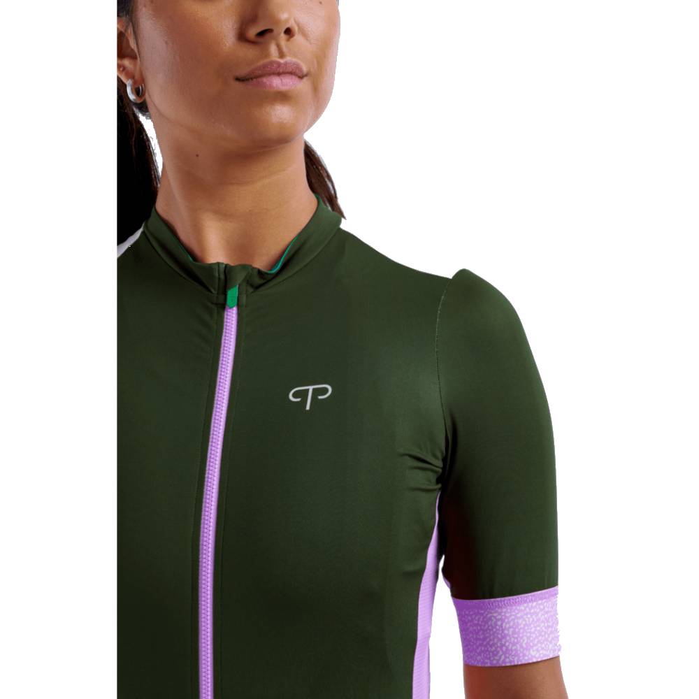 Peppermint Gravel Womens Jersey - Skiis & Biikes