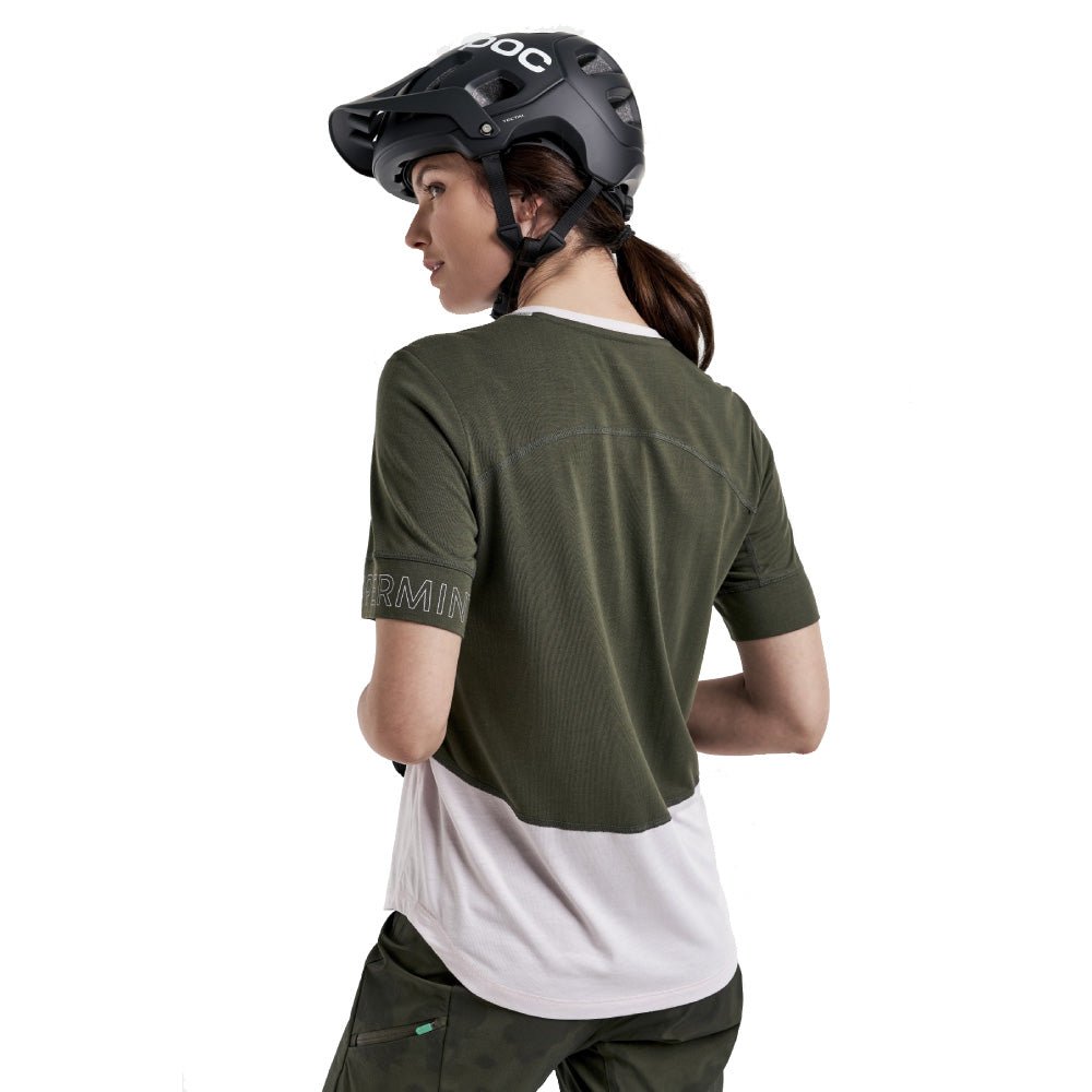 Peppermint MTB Peak Short Sleeve Womens Jersey - Skiis & Biikes