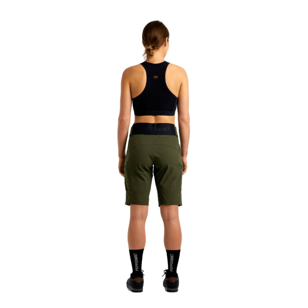 Peppermint MTB Tech Womens Shorts - Skiis & Biikes