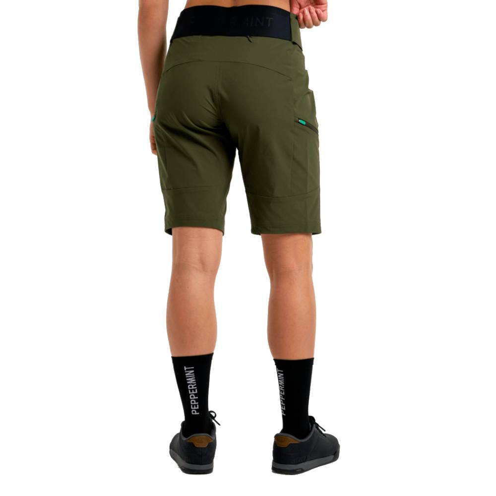 Peppermint MTB Tech Womens Shorts - Skiis & Biikes