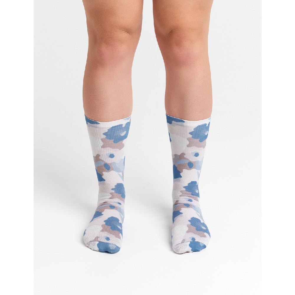 Peppermint Signature Printed Womens Socks - Skiis & Biikes