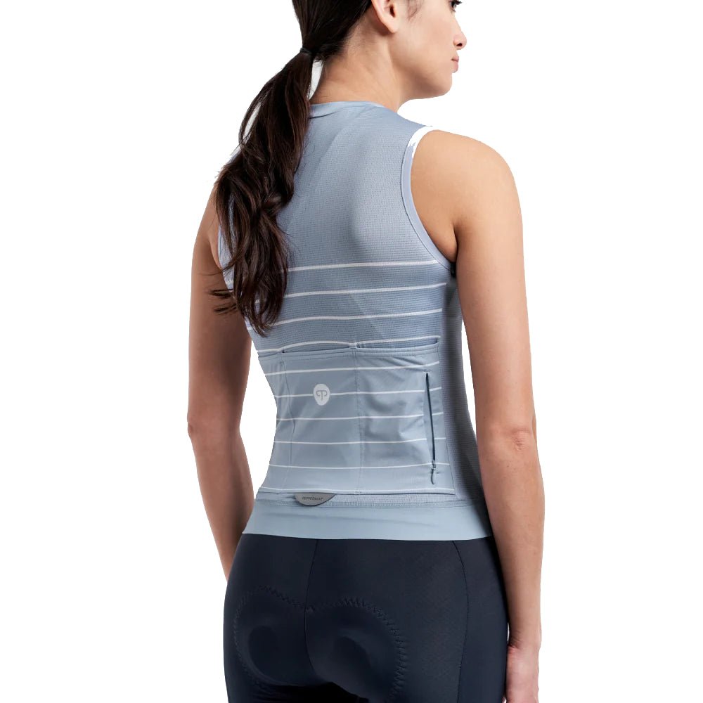 Peppermint Signature Sleeveless Womens Jersey - Skiis & Biikes