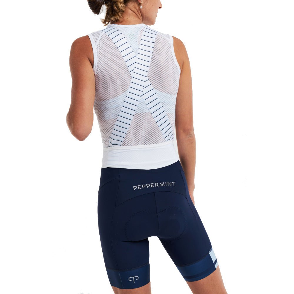Peppermint Signature Womens Bib Short - Skiis & Biikes