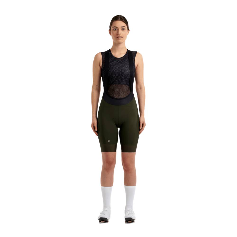 Peppermint Signature Womens Bib Shorts - Skiis & Biikes