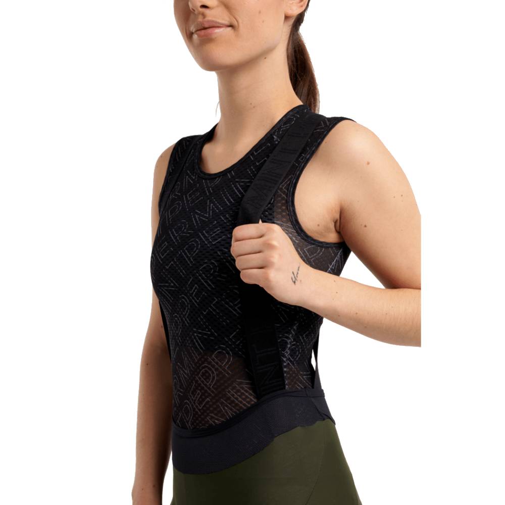 Peppermint Signature Womens Bib Shorts - Skiis & Biikes