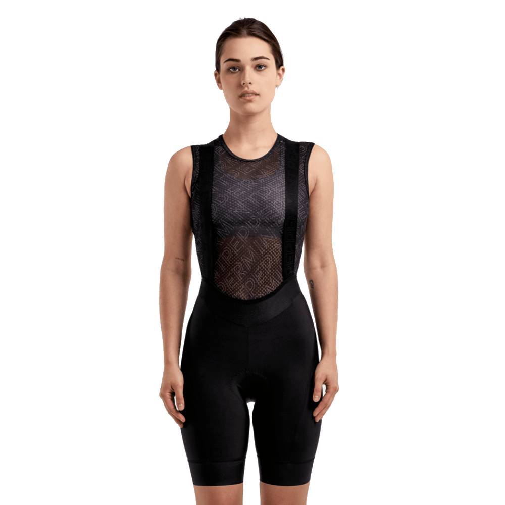 Peppermint Signature Womens Bib Shorts - Skiis & Biikes