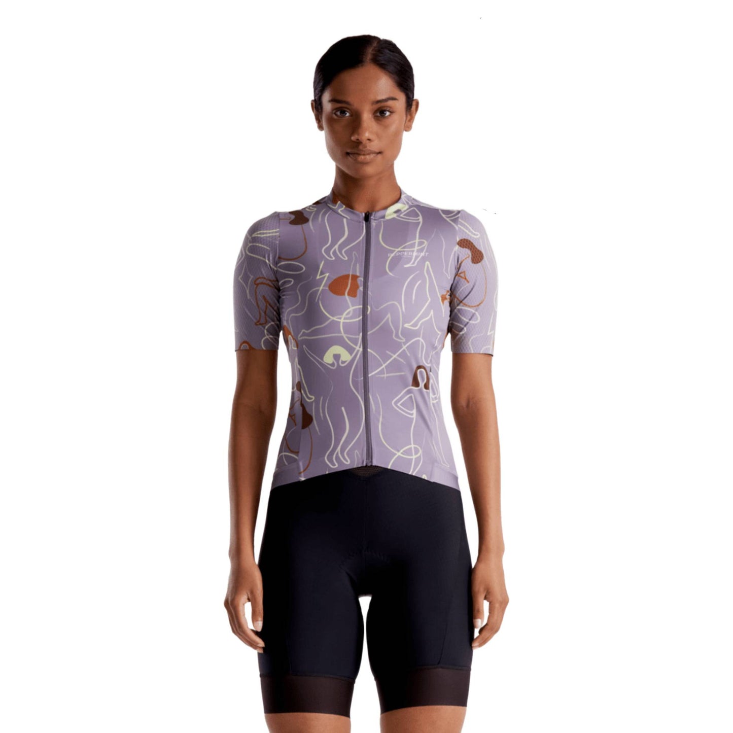 Peppermint Signature Womens Jersey - Skiis & Biikes