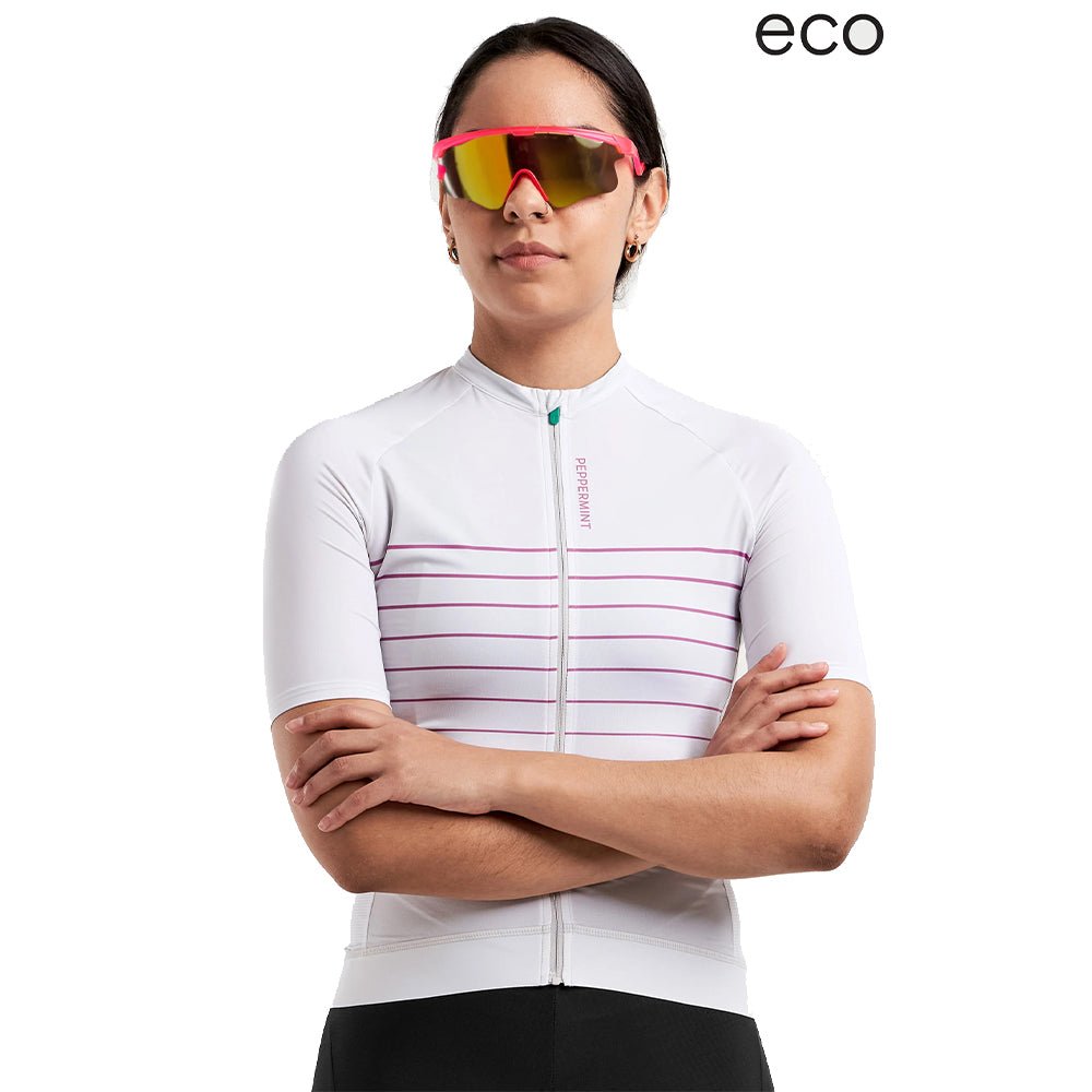 Peppermint Signature Womens Jersey - Skiis & Biikes
