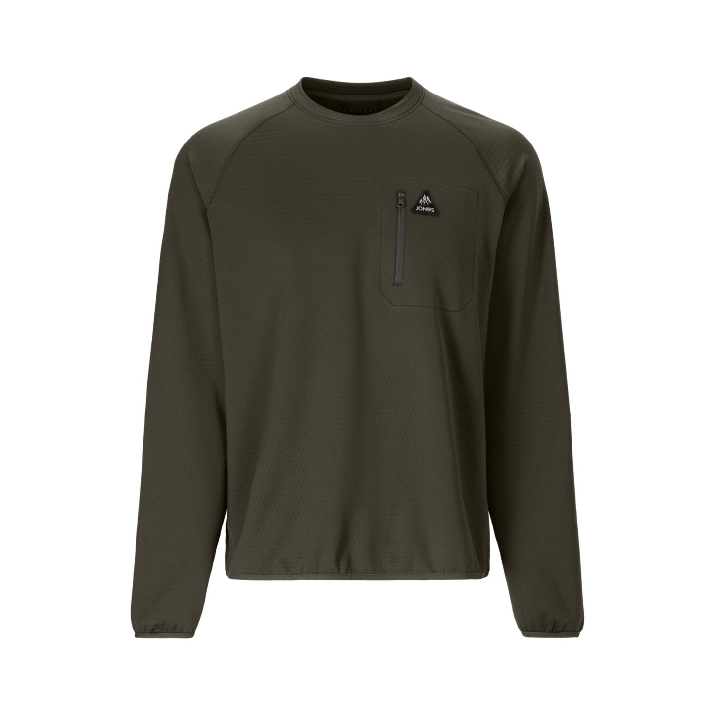 Jones Flagship Mens Grid Fleece Crew 2027