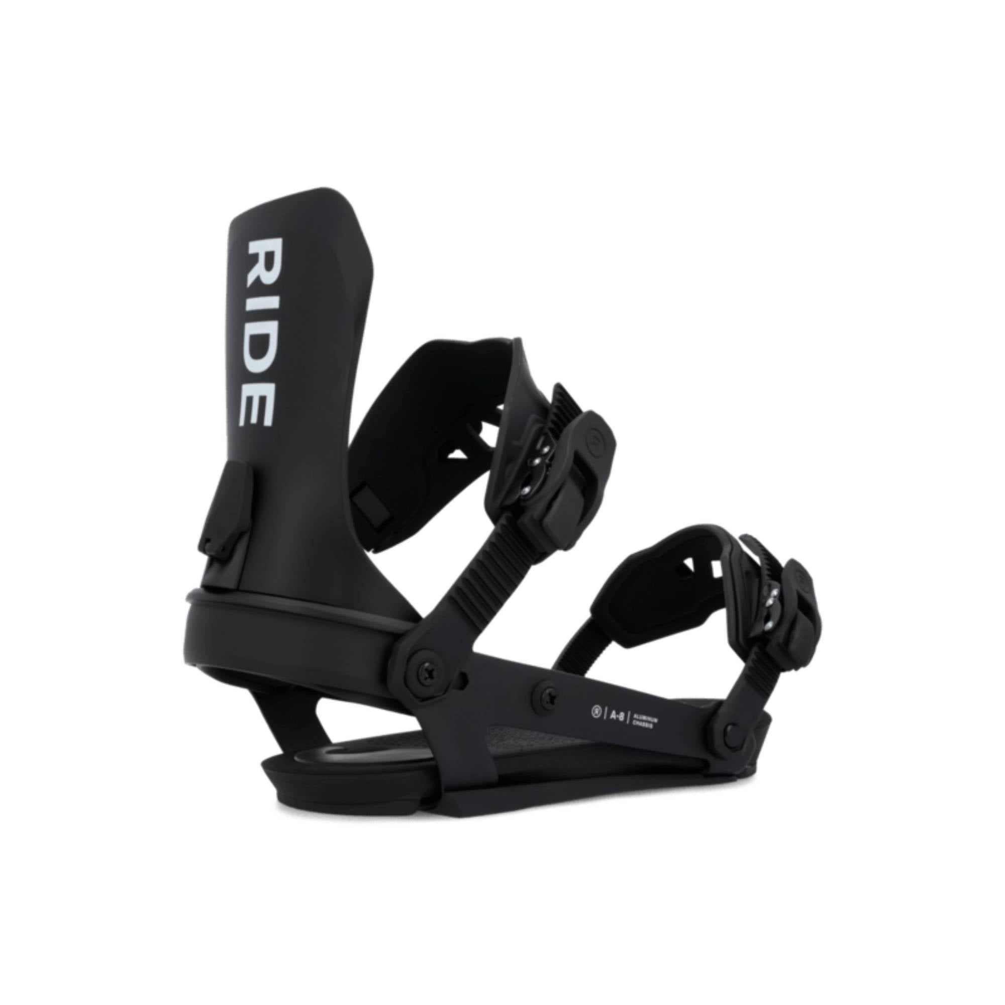 Ride A-8 Snowboard Bindings 2026 – Skiis & Biikes