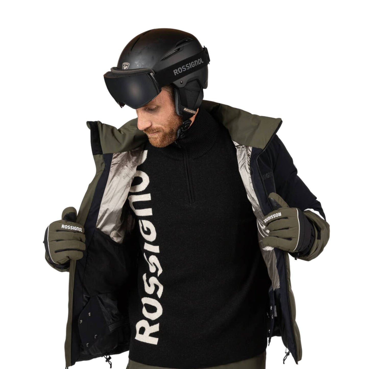 Rossignol Ciastel Mens Down Mix Jacket 2026 - Skiis & Biikes