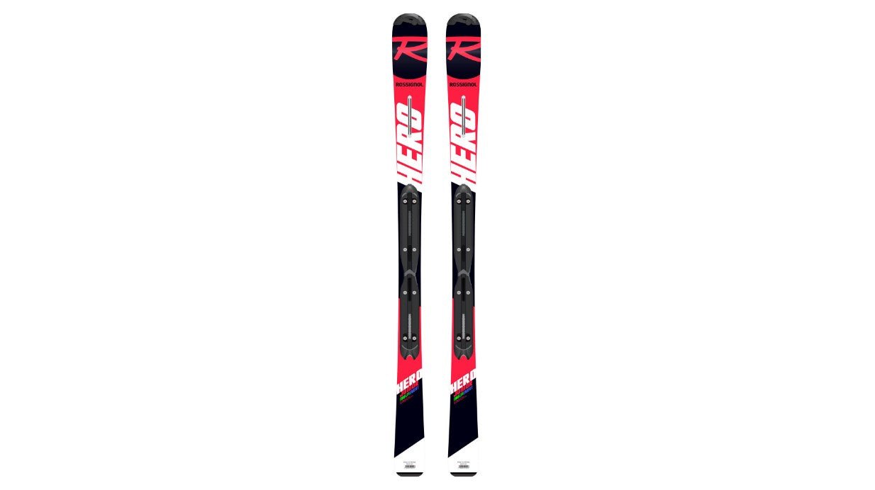 Rossignol Hero Junior Skis + Xpress JR 7 B83 Binding 2019 - Skiis & Biikes