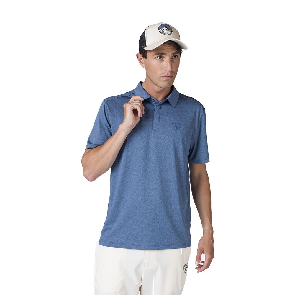 Rossignol Mens Slub Polo 2024 - Skiis & Biikes