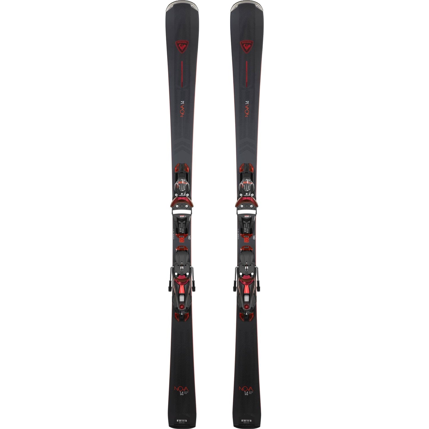 Rossignol Nova 14 Womens Ski + NX 12 K GW Binding 2025 - Skiis & Biikes