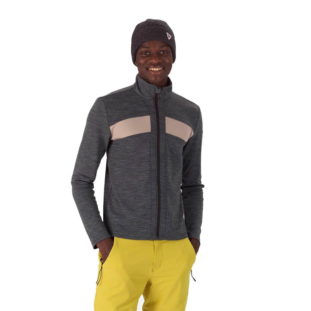 Rossignol React Mens Merino Full Zip 2023 - Skiis & Biikes