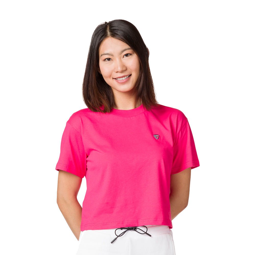 Rossignol Womens Crop Tee 2023 - Skiis & Biikes