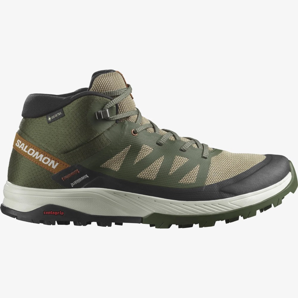 Salomon Outrise Mid GTX Mens Shoe 2023 - Skiis & Biikes