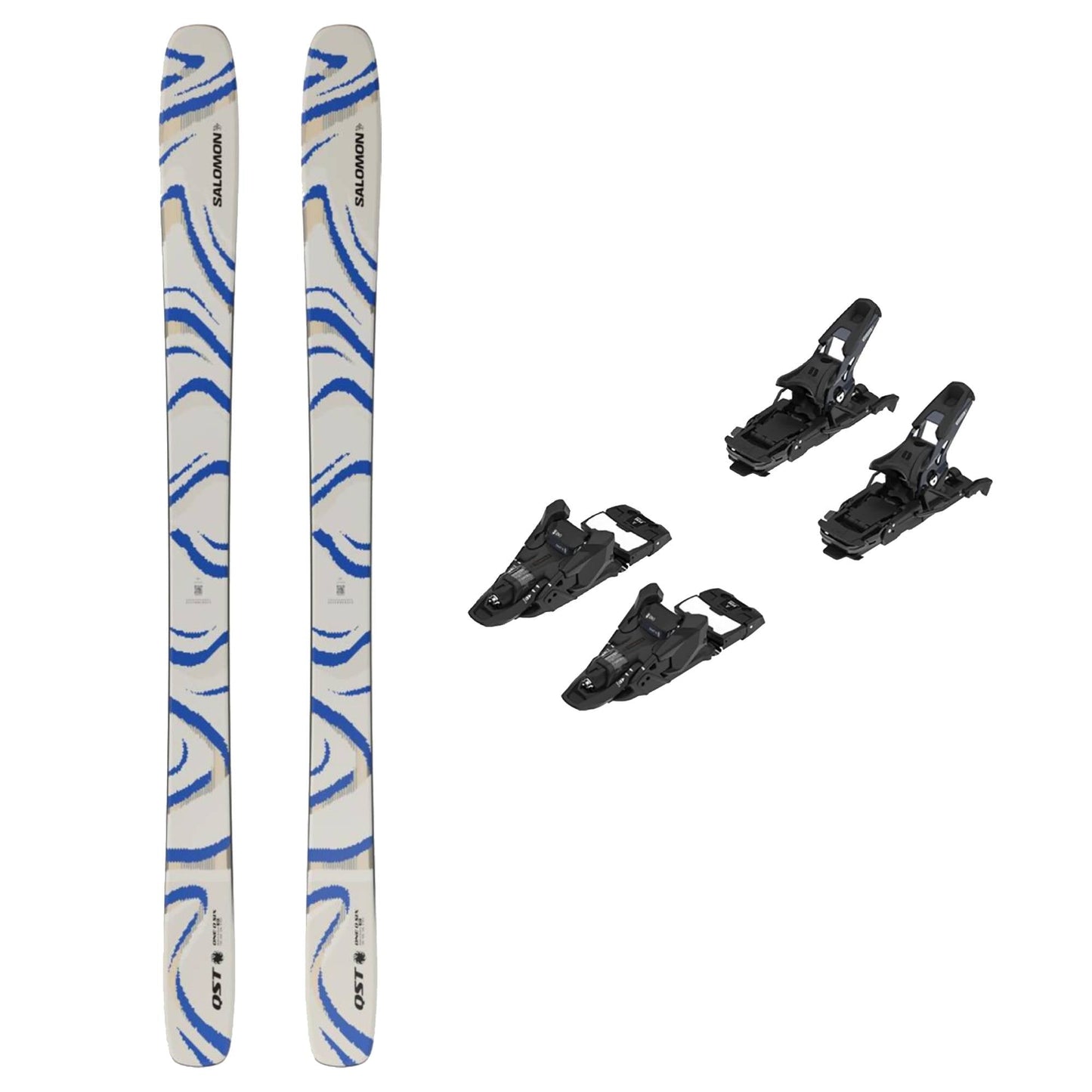 Salomon QST 106 Ski + Shift² 13 MN Bindings 2026 Bundle - Skiis & Biikes