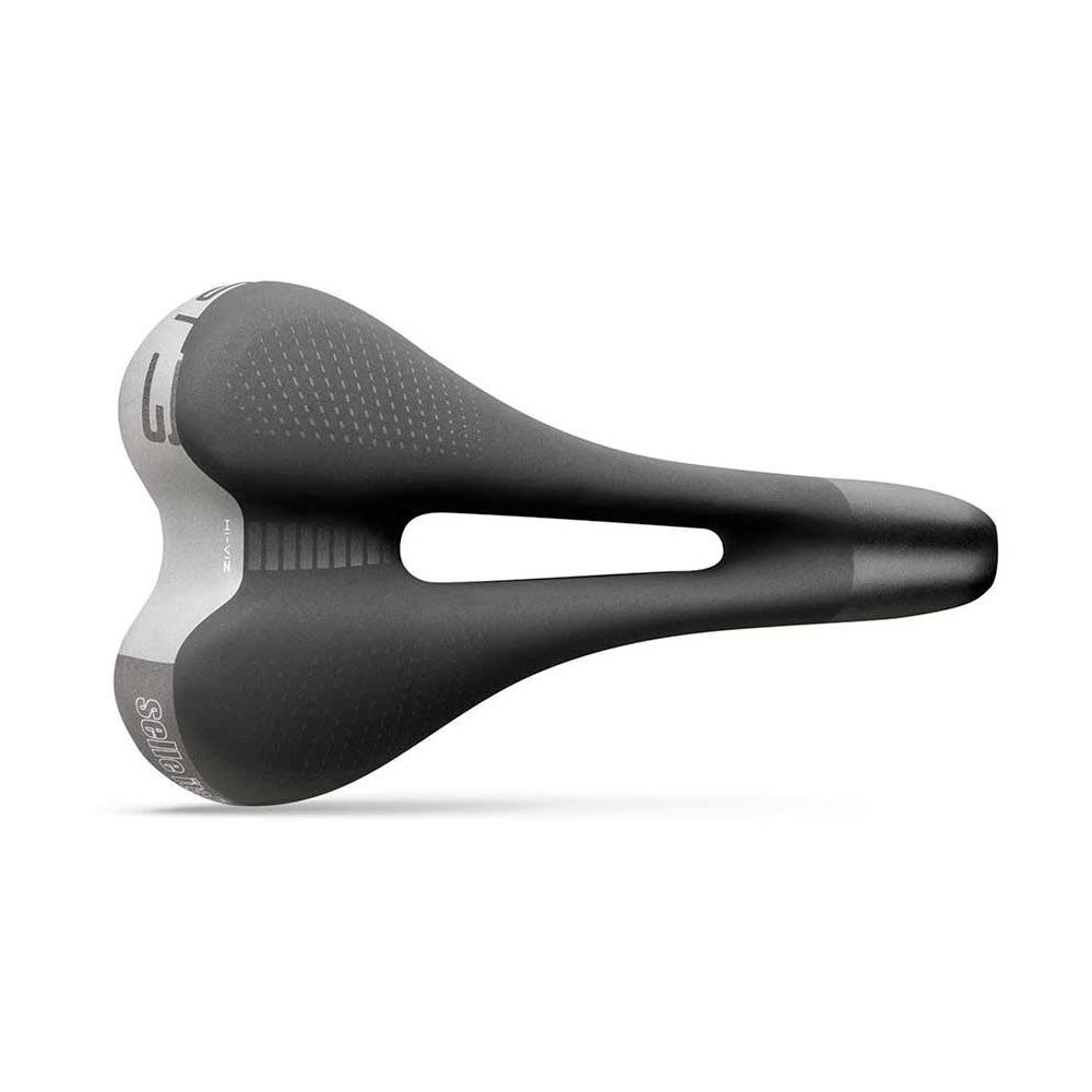 Selle Italia ST 3 SuperFlow Saddle 270 x 160mm Black/Hi - Viz - Skiis & Biikes