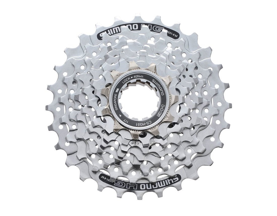 Shimano CS - HG51 8 - Speed Cassette - Skiis & Biikes