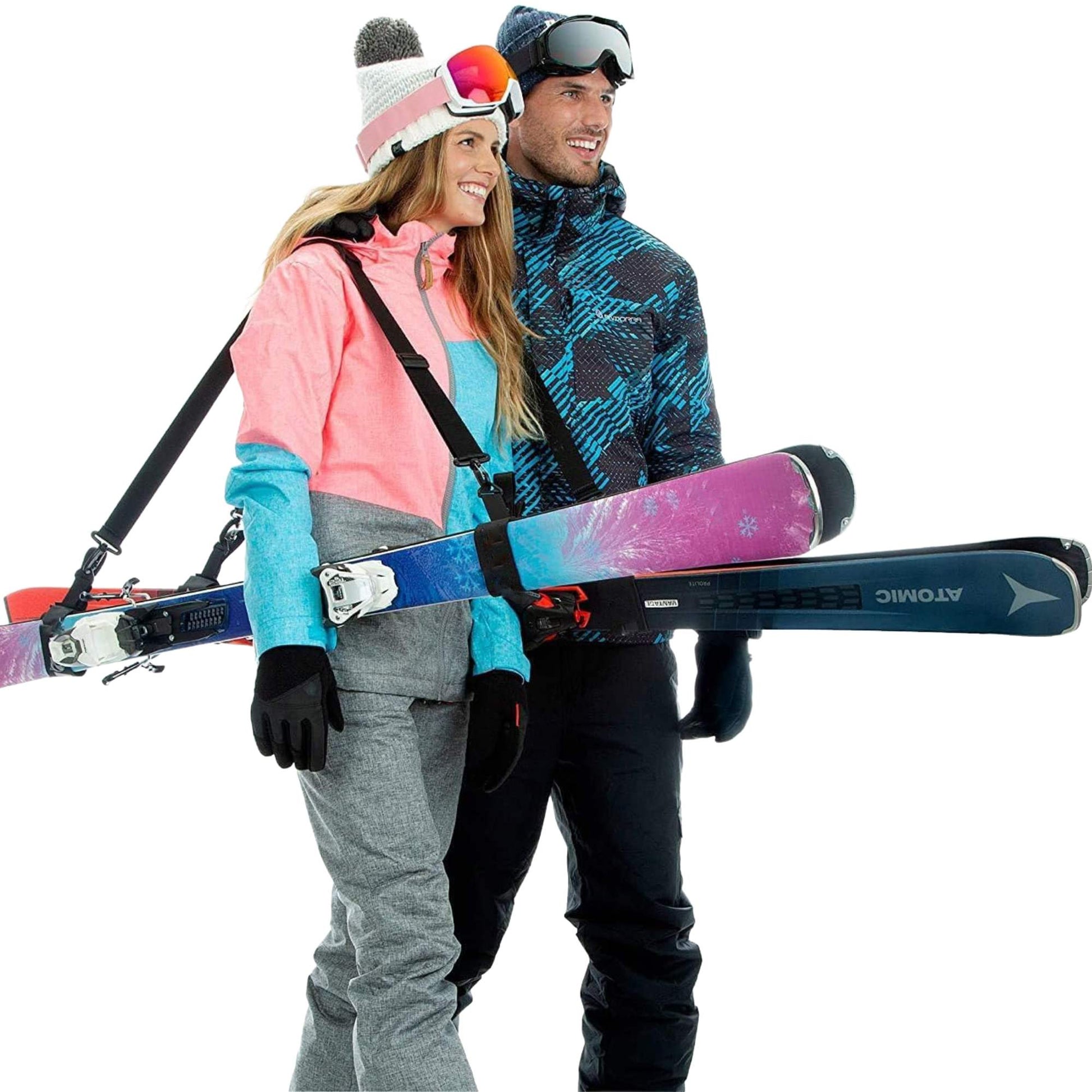 Ski Ties Ski And Pole Carrier - Skiis & Biikes