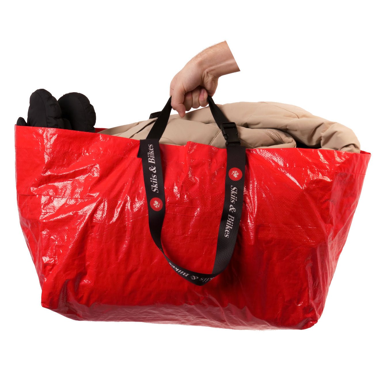 Skiis & Biikes Big Red Bag - Skiis & Biikes