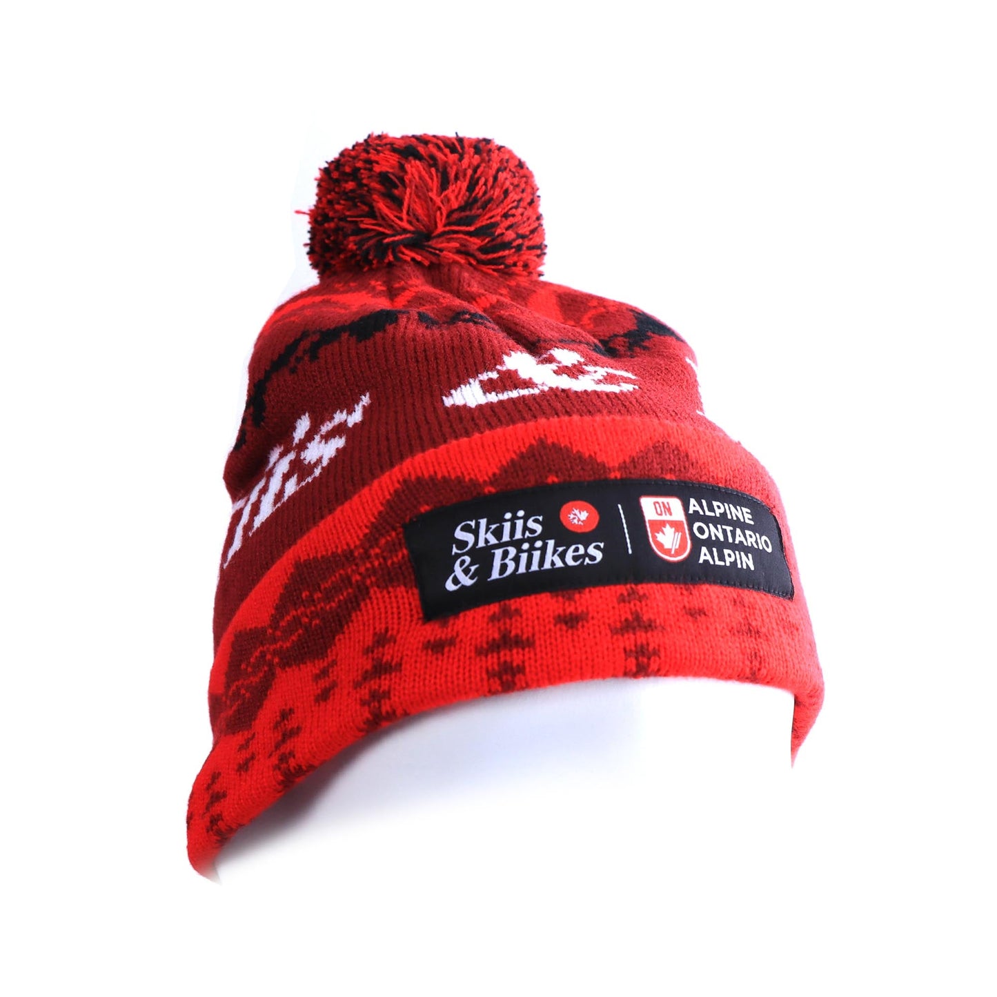 Skiis & Biikes x AOA Knitted Pom Toque - Skiis & Biikes