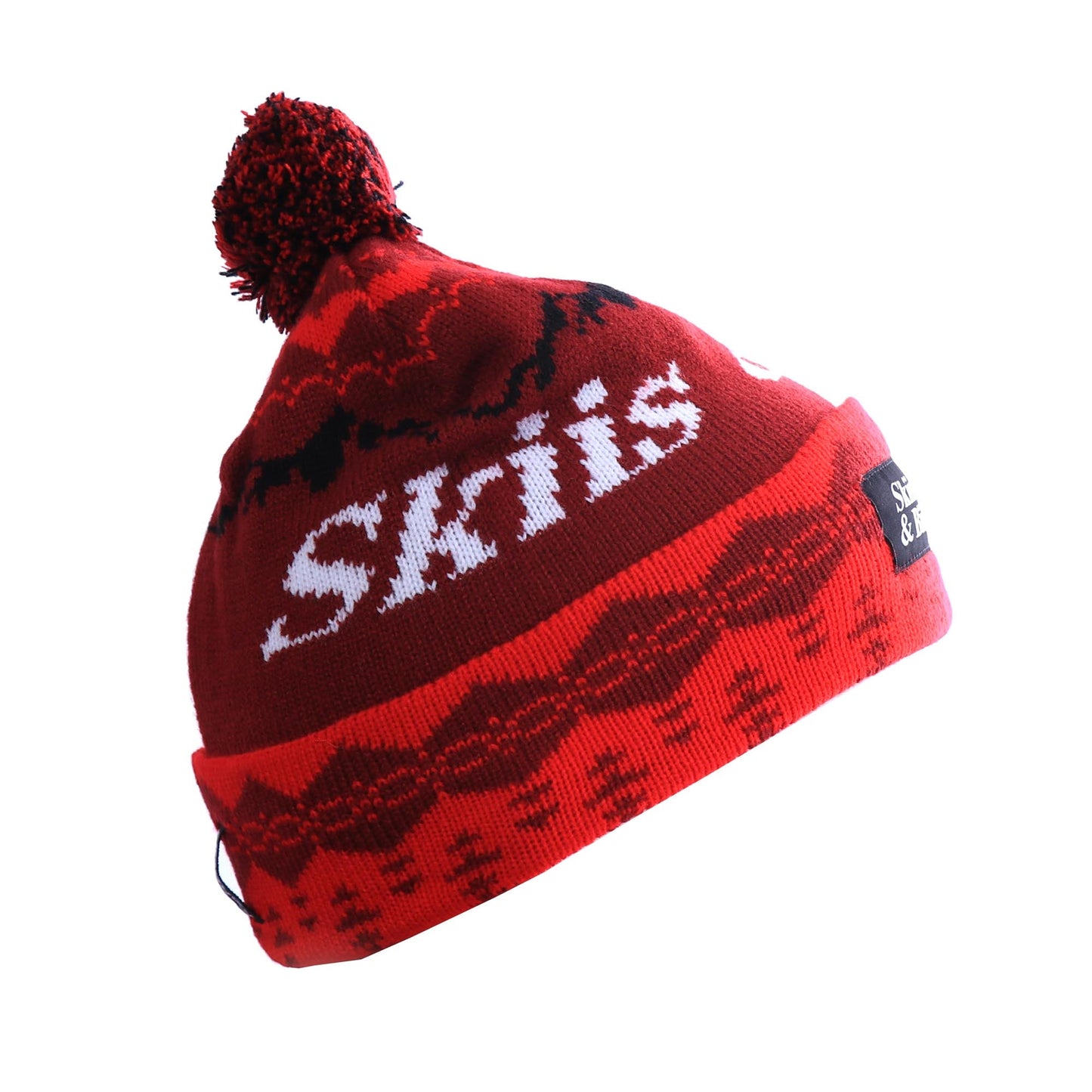 Skiis & Biikes x AOA Knitted Pom Toque - Skiis & Biikes