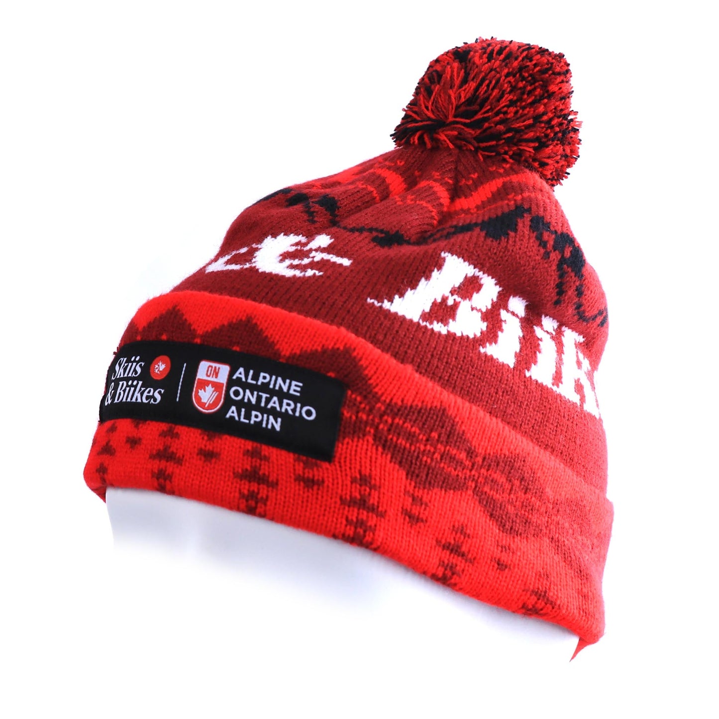 Skiis & Biikes x AOA Knitted Pom Toque - Skiis & Biikes