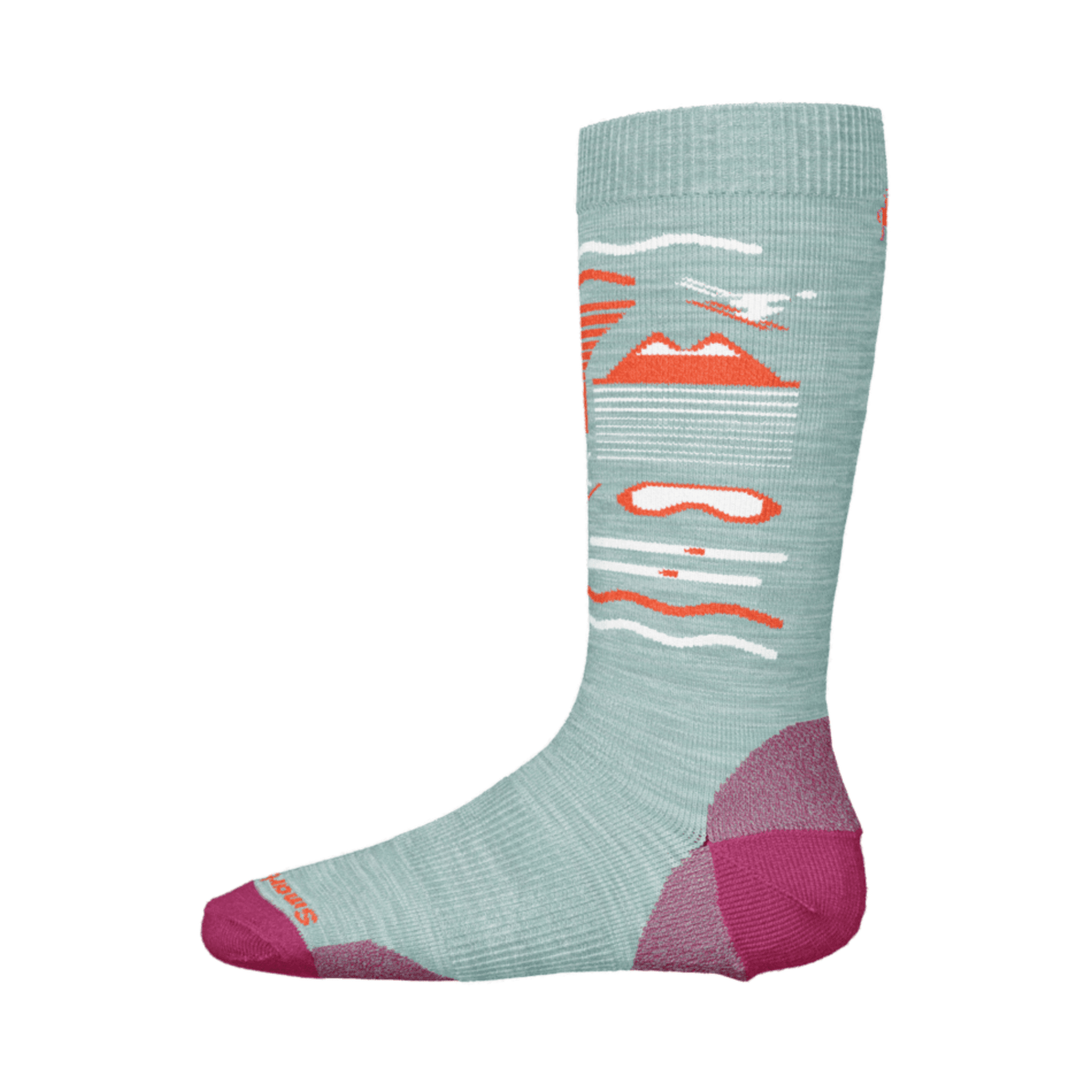 Smartwool Full Cushion Ski Day Kids OTC Sock - Skiis & Biikes