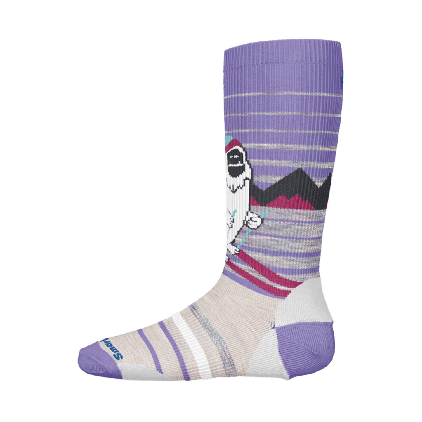 Smartwool Full Cushion Yeti Kids OTC Sock - Skiis & Biikes