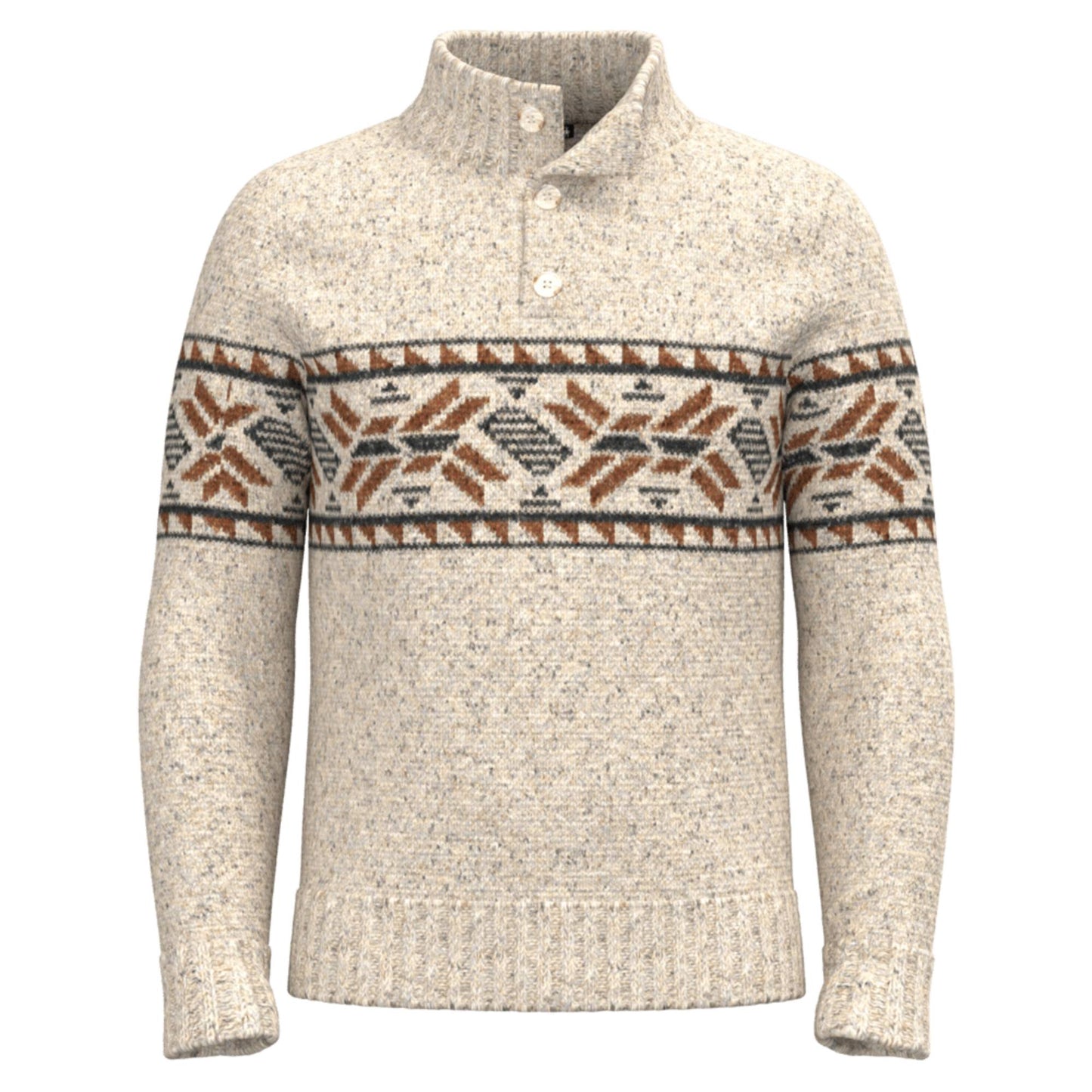 Smartwool Heavy Henley Mens Sweater - Skiis & Biikes