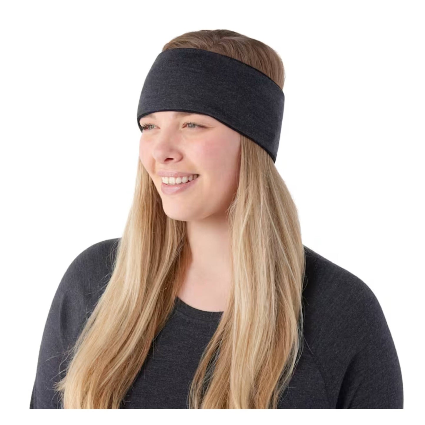 Smartwool Merino Reversible Womens Headband - Skiis & Biikes