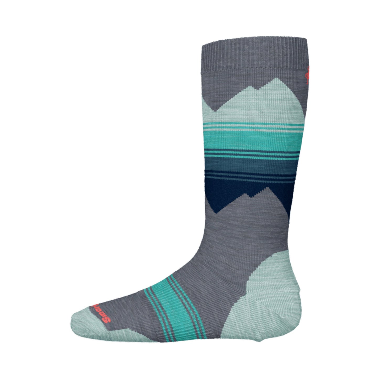 Smartwool Ski Light Cushion Kids OTC Sock - Skiis & Biikes