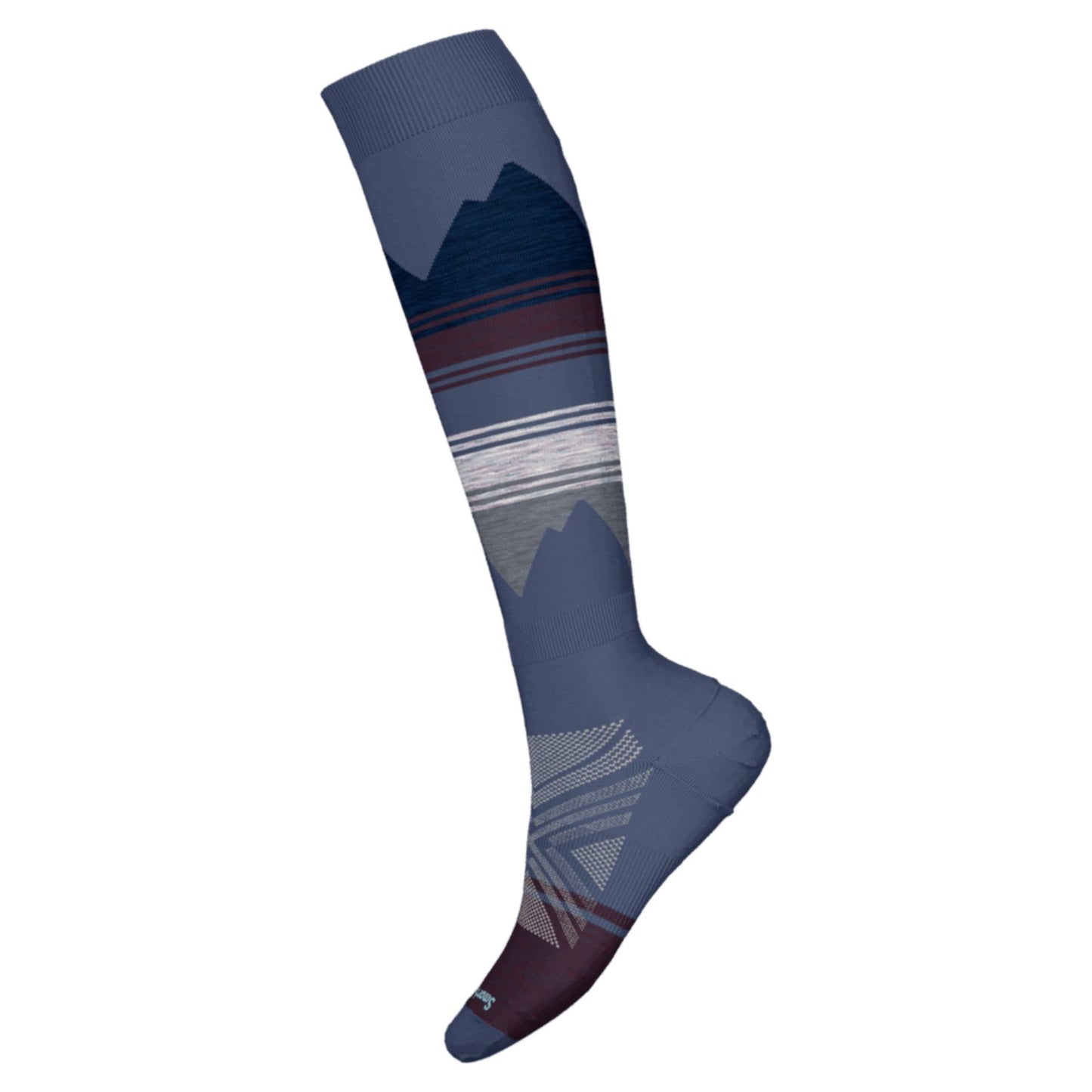 Smartwool Ski Targeted Cushion Pattern OTC Womens Sock - Skiis & Biikes