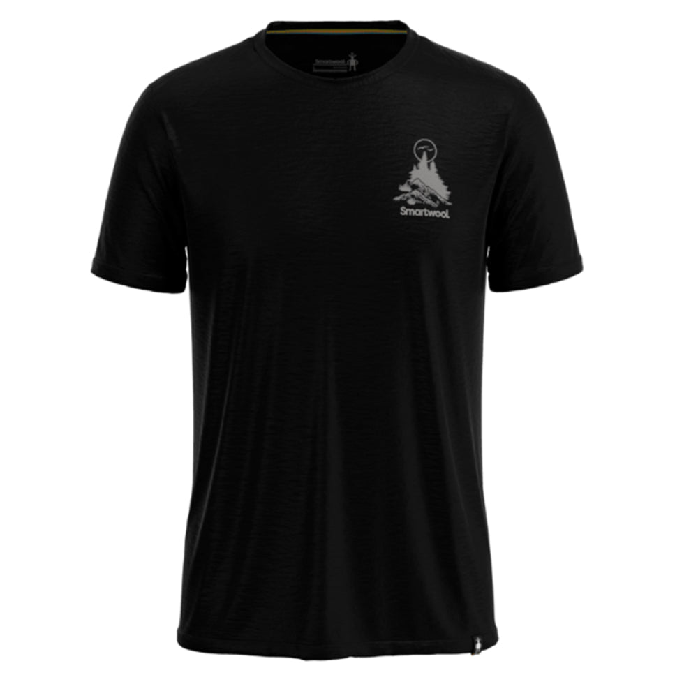 Smartwool Wilderness Summit Mens SS Tee - Skiis & Biikes