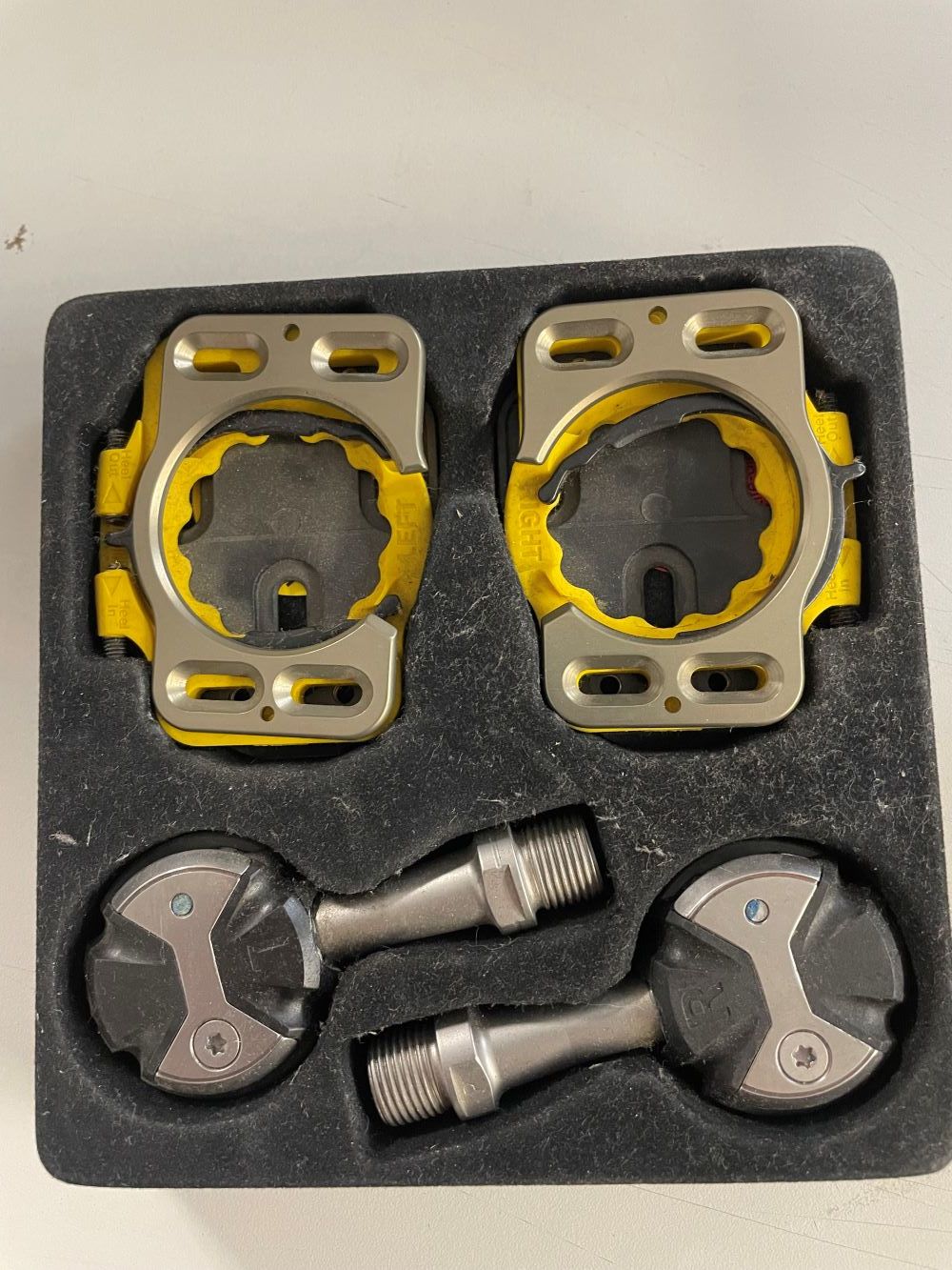 Speedplay Zero Stainless Steel Pedals Black - Skiis & Biikes