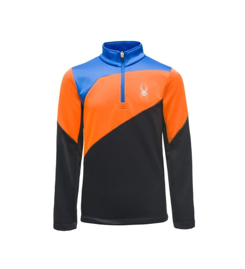 Spyder Ambush Boys Zip T - neck 2019 - Skiis & Biikes