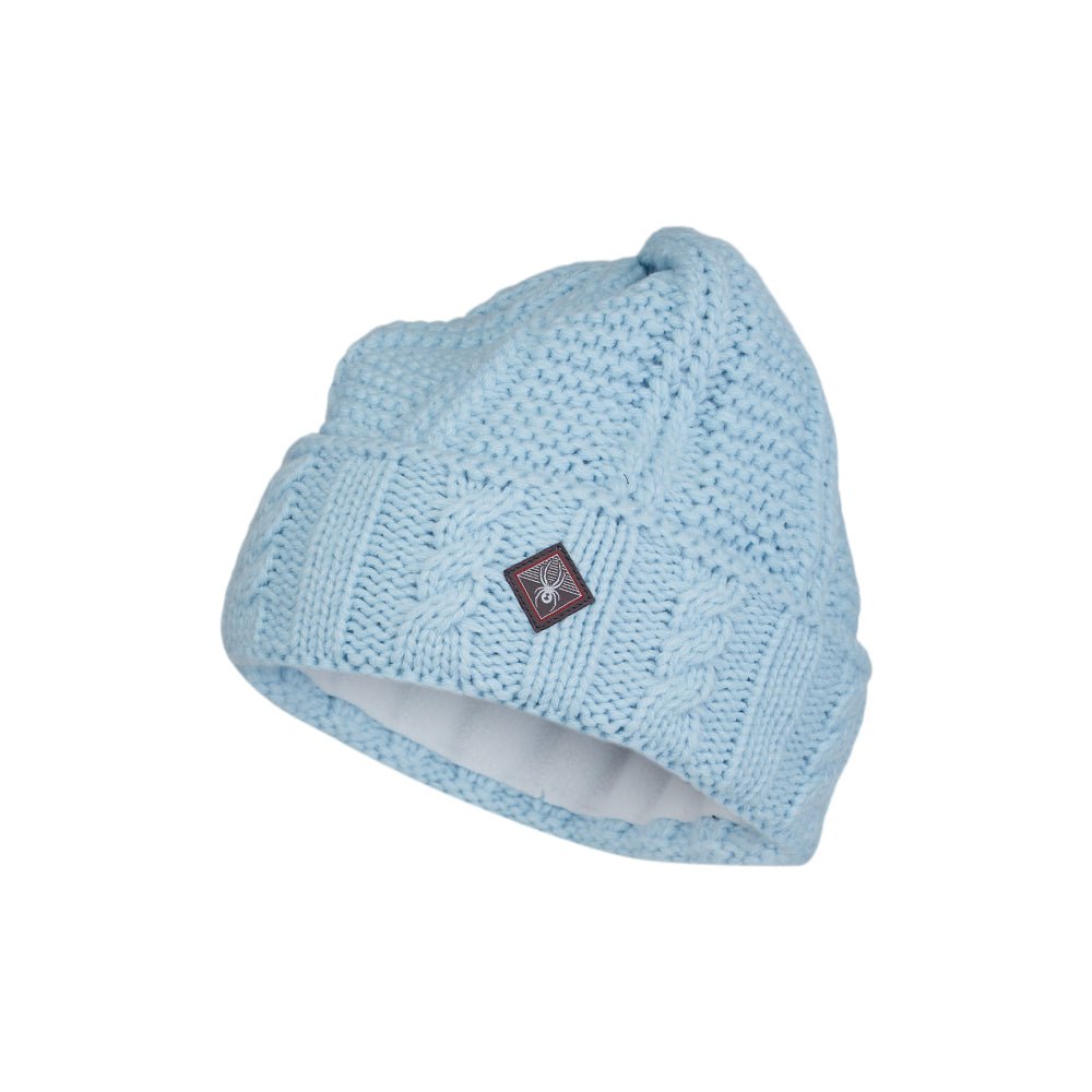 Spyder Cable Knit Womens Hat - Skiis & Biikes