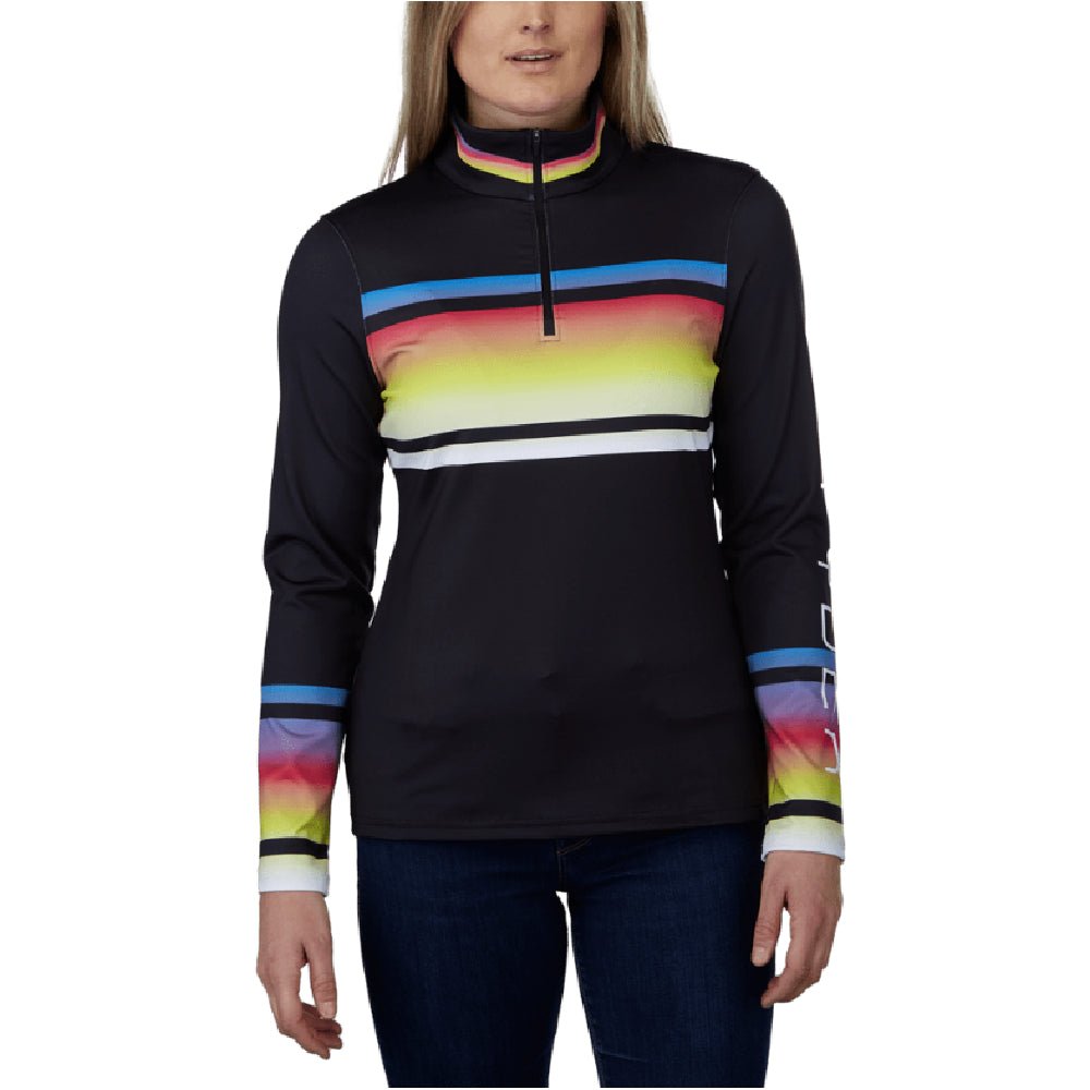 Spyder Ombre Womens Zip Turtleneck 2023 - Skiis & Biikes