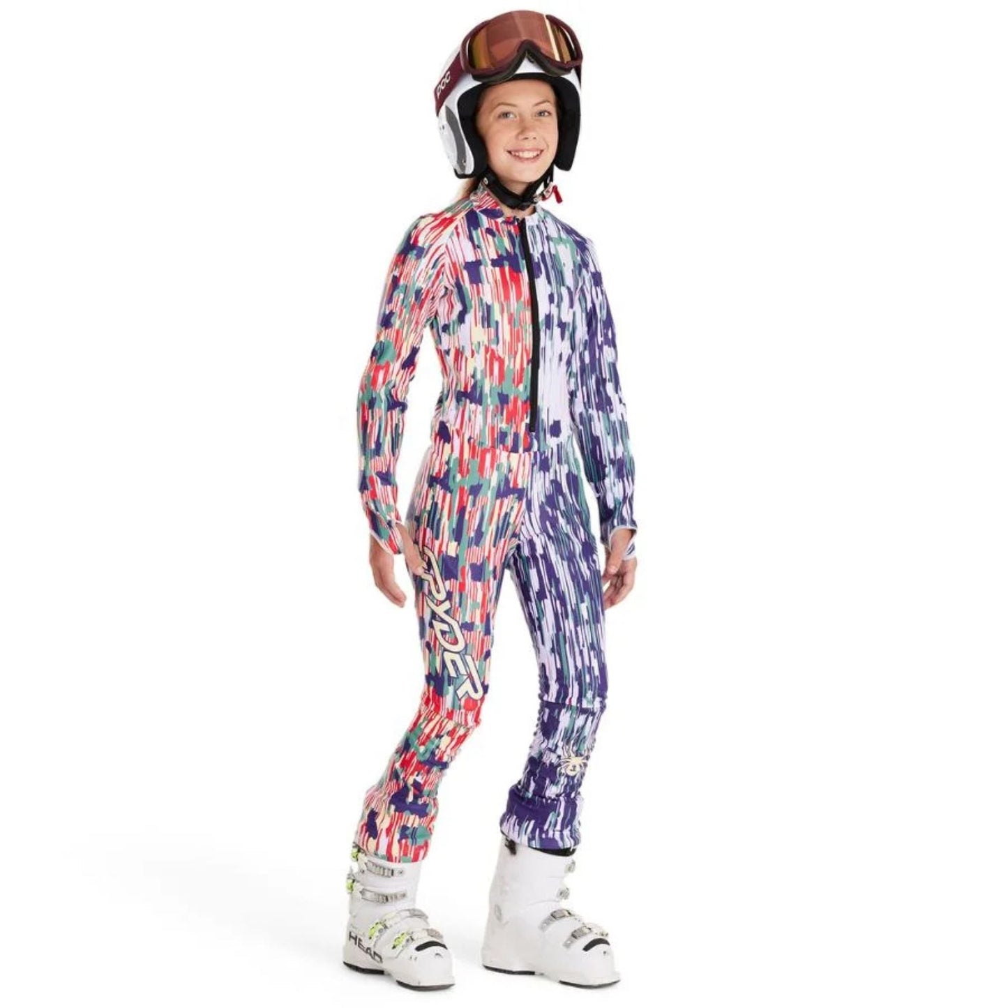 Spyder Performance GS Girls Race Suit - Skiis & Biikes