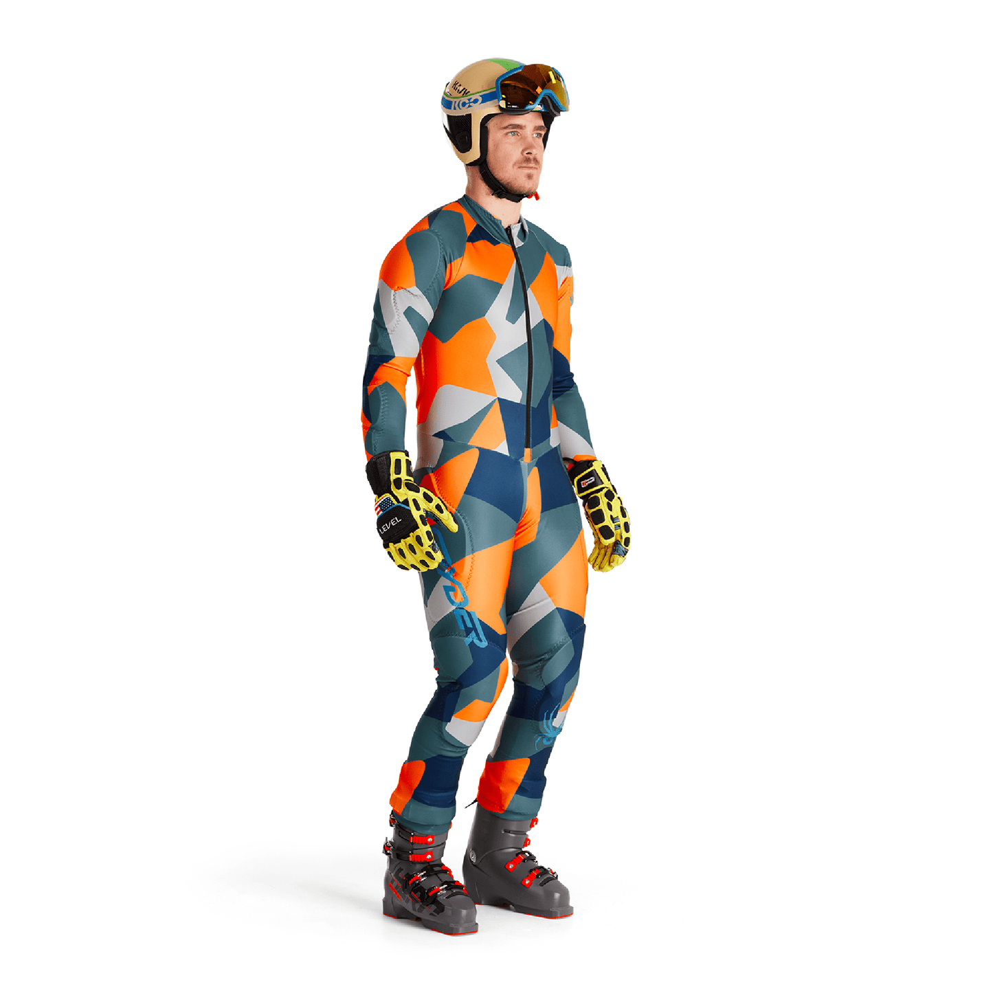 Spyder Performance GS Mens Race Suit - Skiis & Biikes