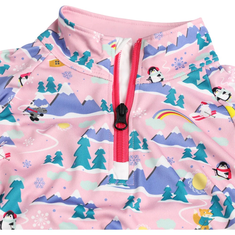 Spyder Reflect Preschool Girls Half Zip 2024 - Skiis & Biikes