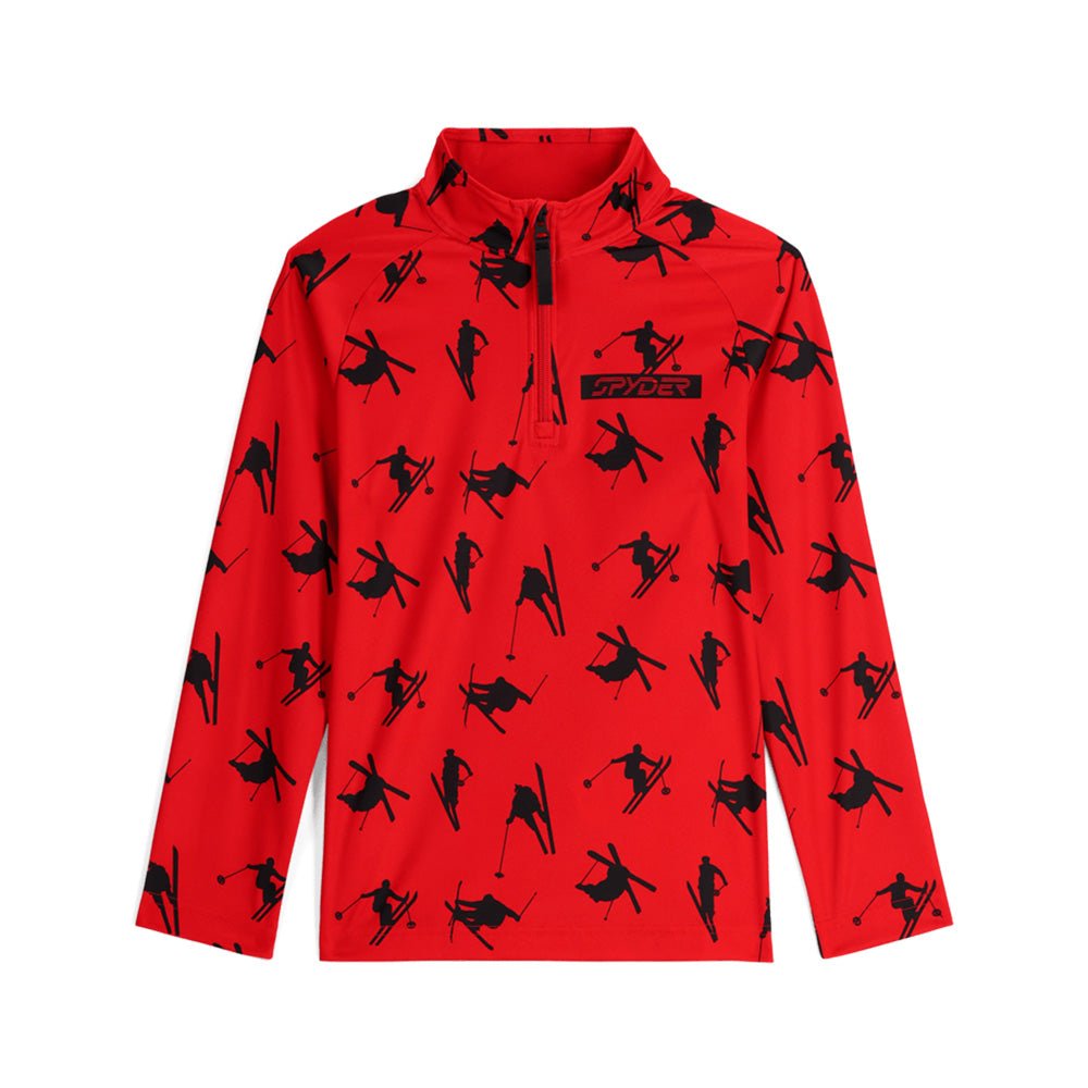 Spyder Ski Day Junior Boys Half Zip 2024 - Skiis & Biikes