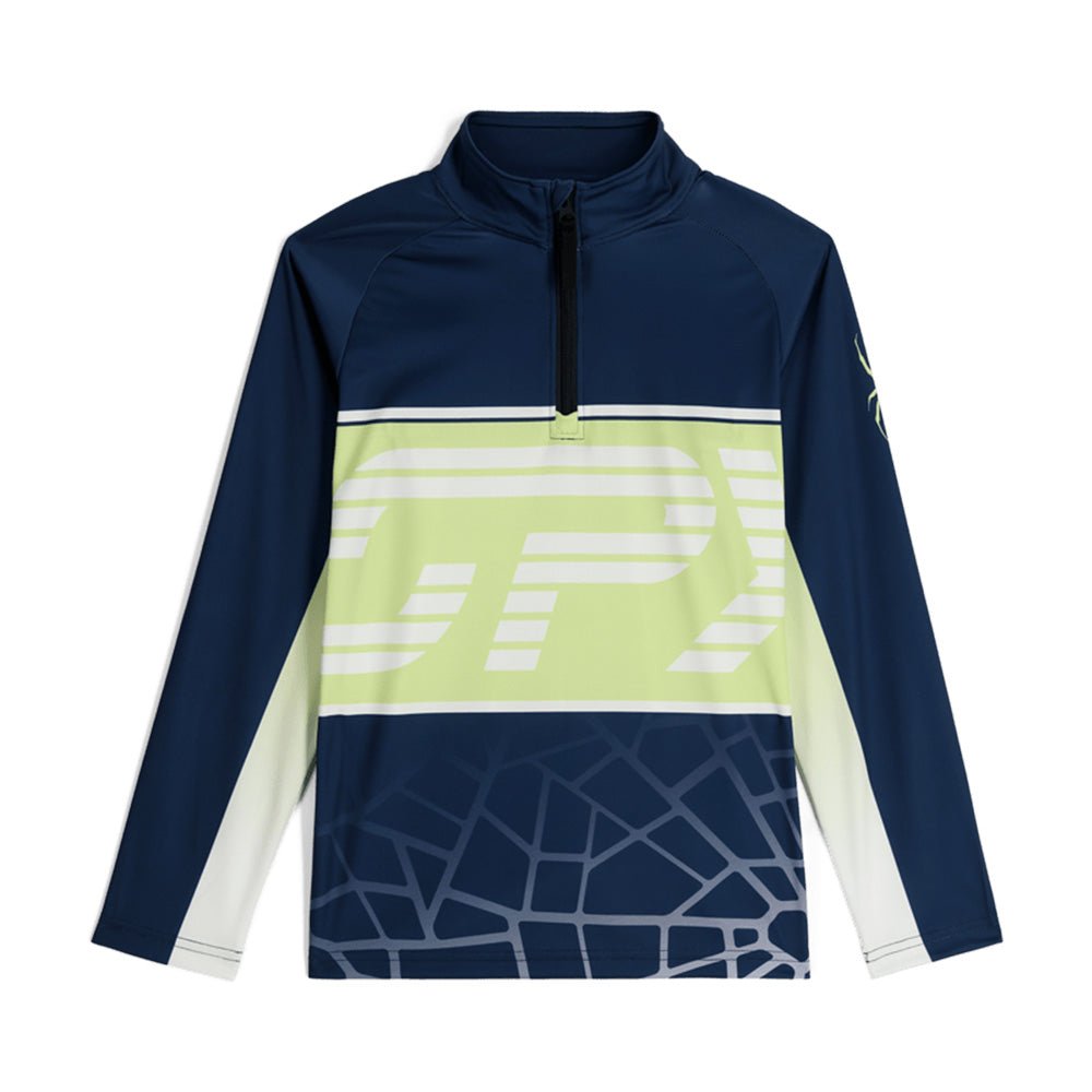 Spyder Web Junior Boys Half Zip 2024 - Skiis & Biikes