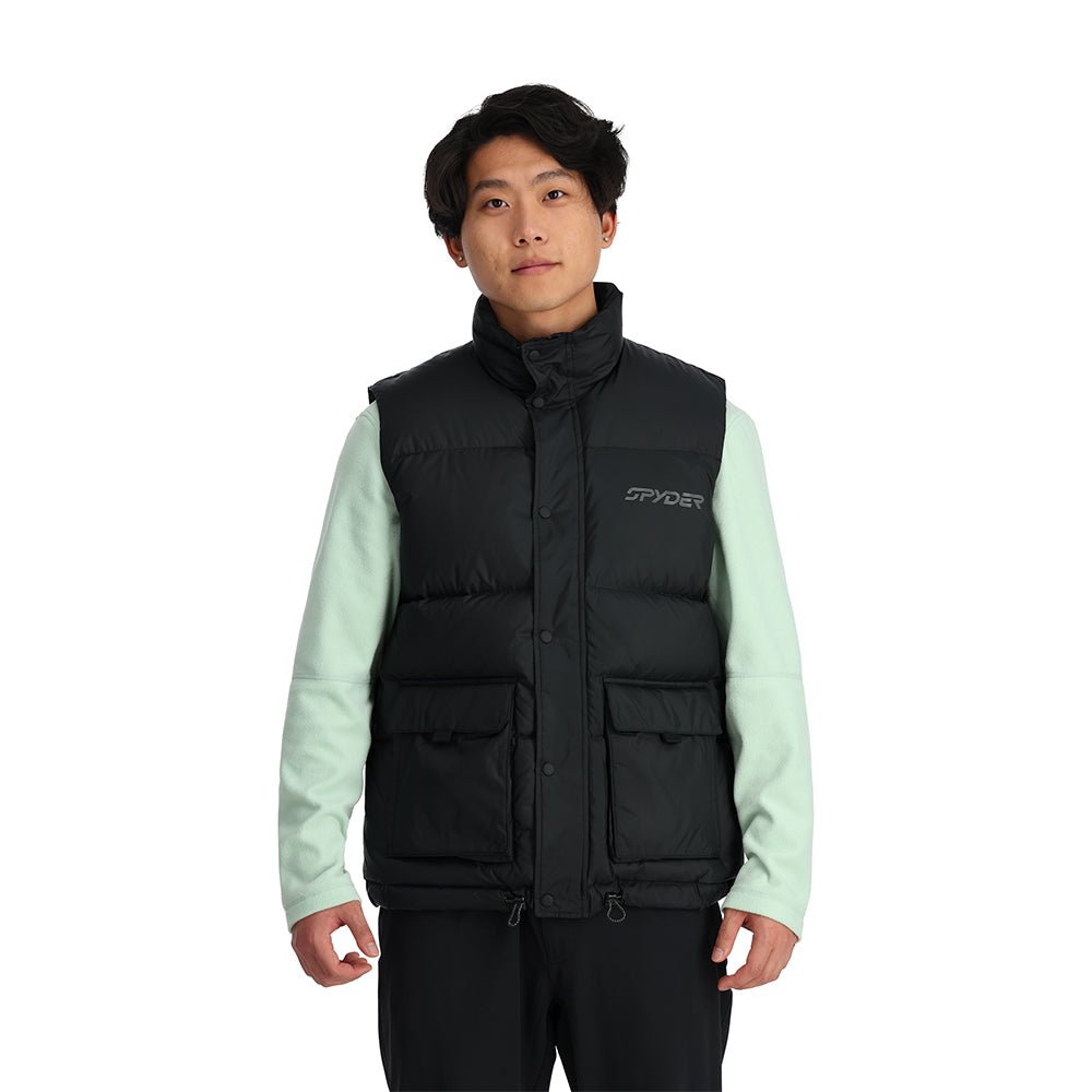Spyder Windom Mens Down Vest 2024 - Skiis & Biikes
